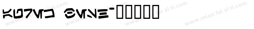 aurek besh字体转换